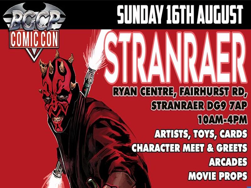 Stranraer Comic Con 2026 | Ultimate Dumfries and Galloway Guide | Ryan Centre — event image